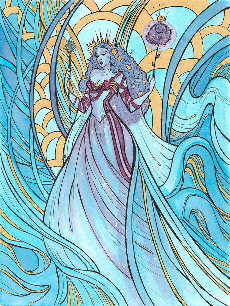 Queen of Wands [Tarot] (FFI)