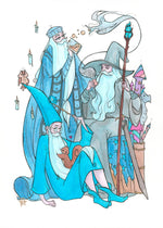 Magical Moments (Flying Frog Illustration)