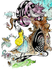 Alice in Wonderland (Flying Frog Illustration) FFI
