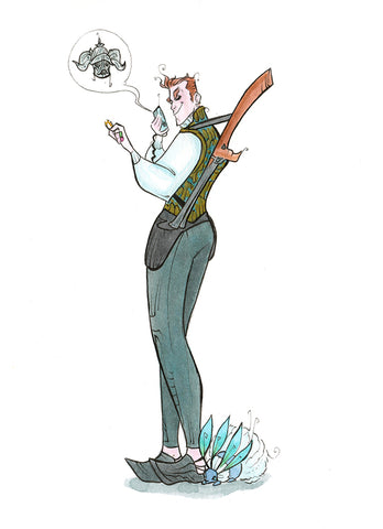 Balthier (Flying Frog Illustration) FFI