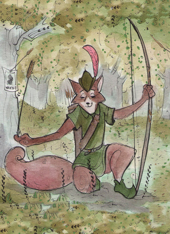 Bandit (Flying Frog Illustration) FFI