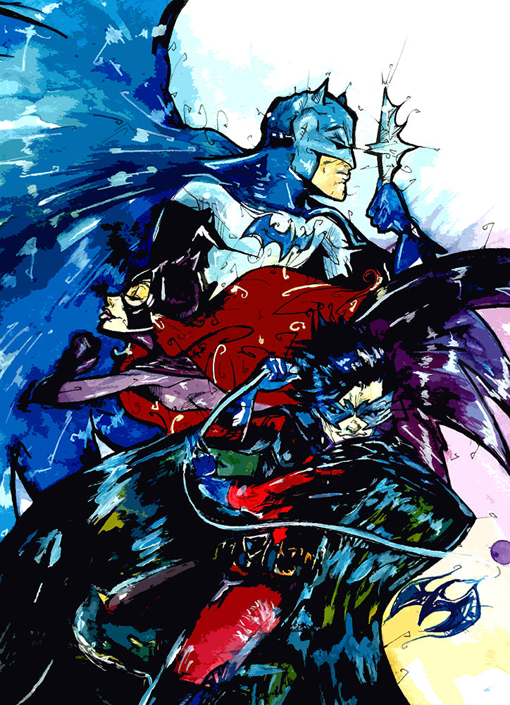 Bat Squad (Flying Frog Illustration) FFI