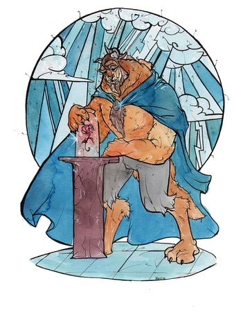 Beast (Flying Frog Illustration) FFI