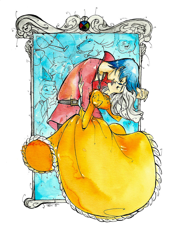 Bliss (Flying Frog Illustration) FFI