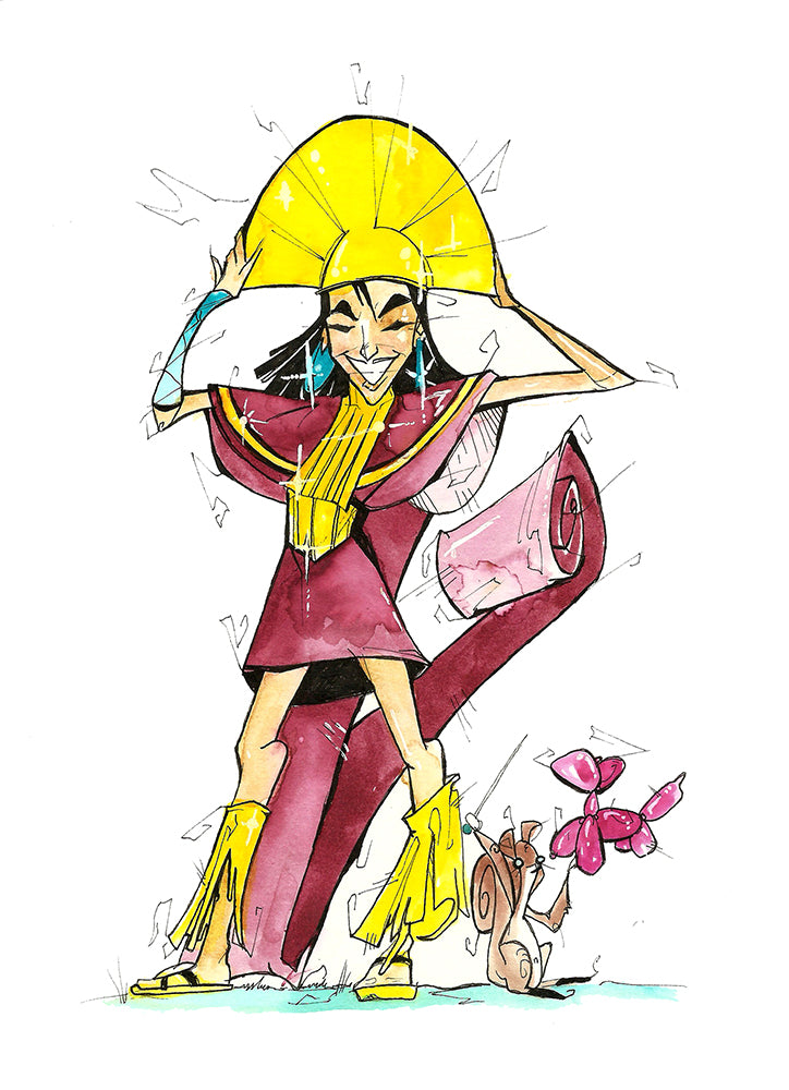 Boom! (Flying Frog Illustration) FFI
