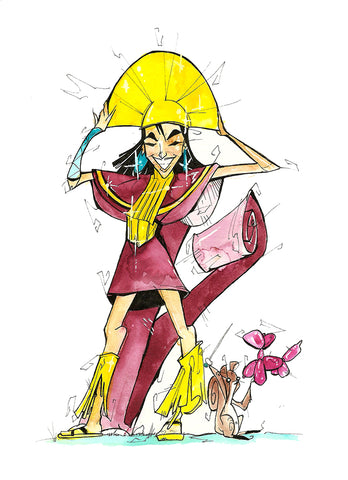 Boom! (Flying Frog Illustration) FFI