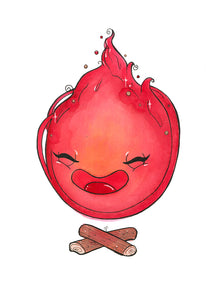 Calcipher (Flying Frog Illustration) FFI
