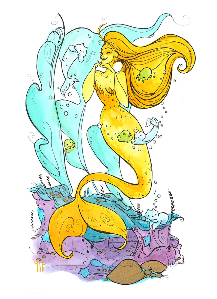 Catfish (Flying Frog Illustration) FFI