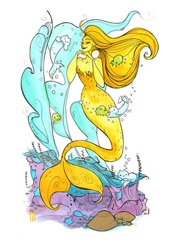 Catfish (Flying Frog Illustration) FFI