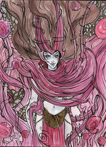 Chaos Witch (Flying Frog Illustration) FFI