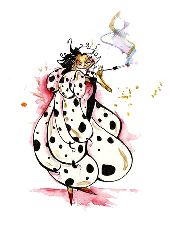 Cruel (Flying Frog Illustration) FFI