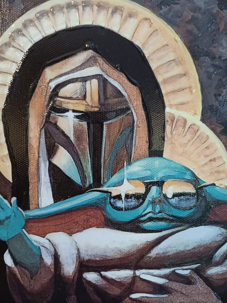 Dadalorian Mandonna and Rock Star Child - Multiverse Wars (Modernizing the Masters)