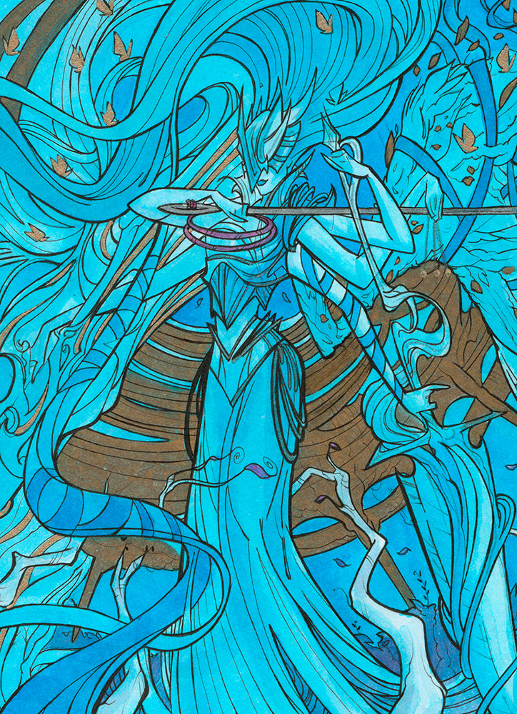 Destined Death (Flying Frog Illustration) FFI