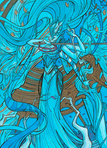 Destined Death (Flying Frog Illustration) FFI