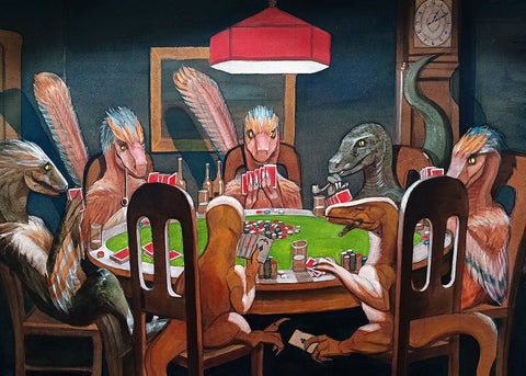 (Modernizing the Masters) Raptors Playing Poker