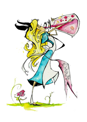 Drink (Flying Frog Illustration) FFI