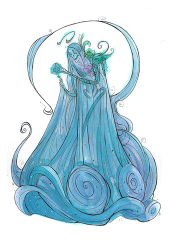 Ethereal Olympians - Hades (Flying Frog Illustration) FFI