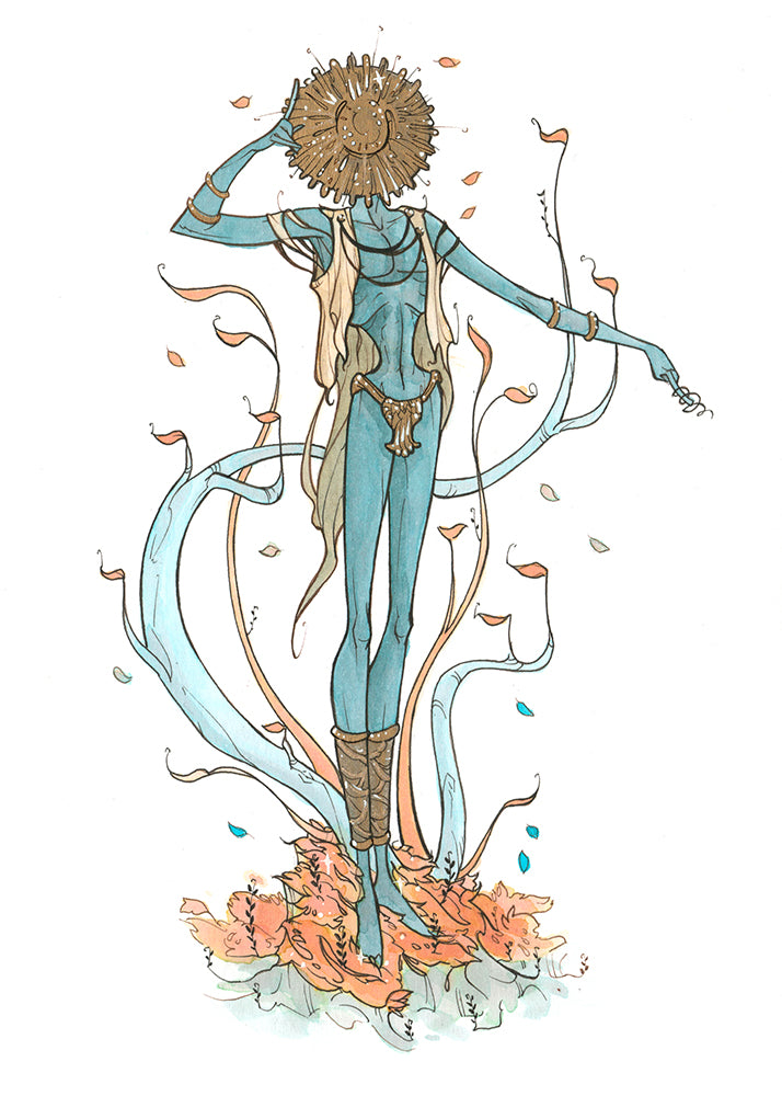 ER Goldmask (Flying Frog Illustration) FFI