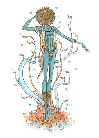 ER Goldmask (Flying Frog Illustration) FFI