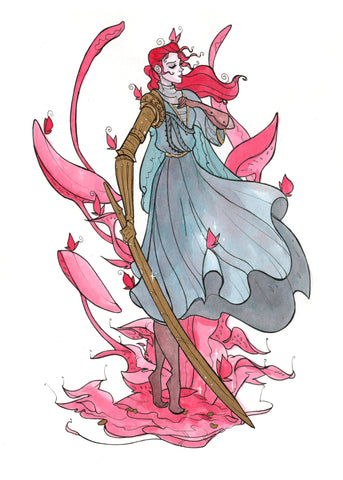 ER Millicent (Flying Frog Illustration) FFI
