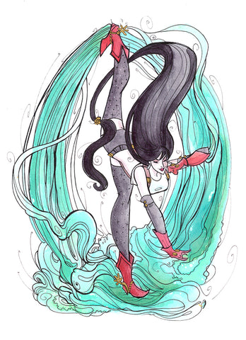 FF7 Tifa (Flying Frog Illustration) FFI