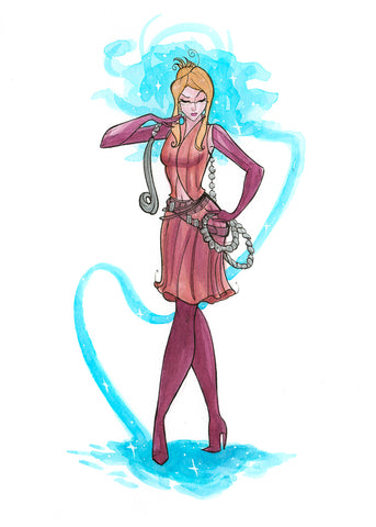 FF8 Quistis (Flying Frog Illustration) FFI