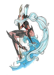 FF12 Fran (Flying Frog Illustration) FFI