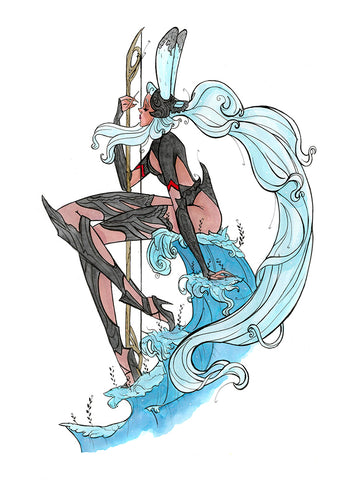 FF12 Fran (Flying Frog Illustration) FFI