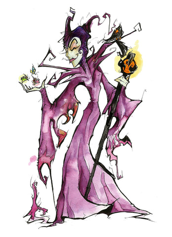 Grudge (Flying Frog Illustration) FFI