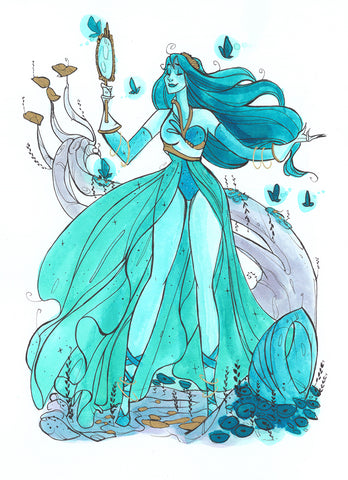 Guardian Neptune (Flying Frog Illustration) FFI