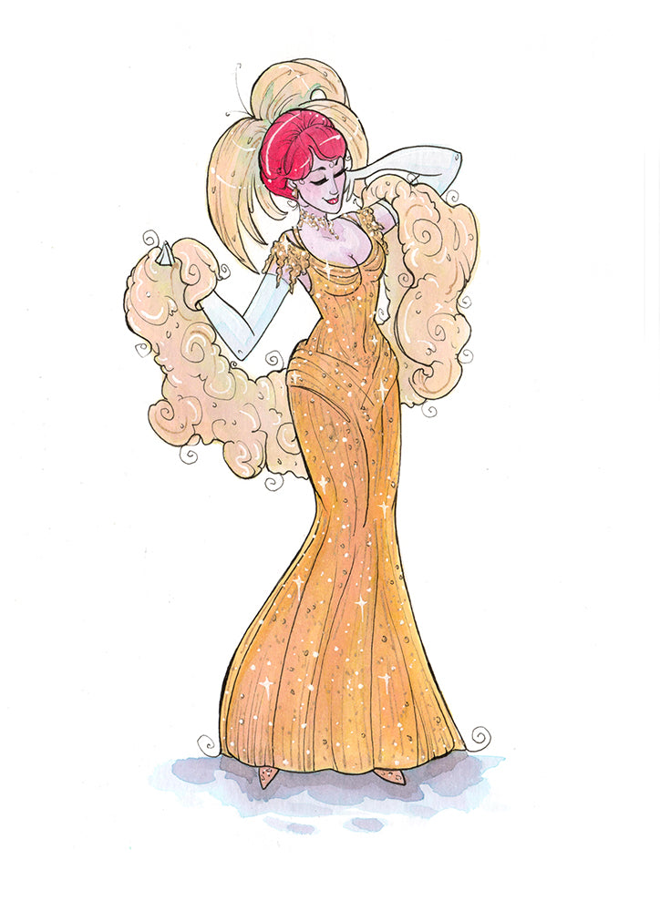 Hello Dolly (Flying Frog Illustration) FFI