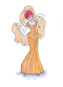 Hello Dolly (Flying Frog Illustration) FFI