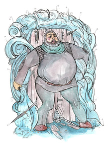 Hodor (Flying Frog Illustration) FFI