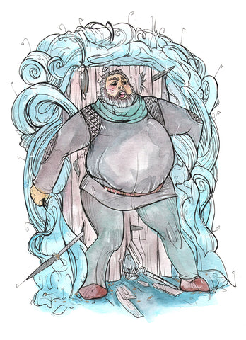 Hodor (Flying Frog Illustration) FFI