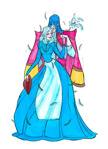 Howl Sophie (Flying Frog Illustration) FFI