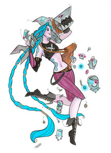 Jynx (Flying Frog Illustration) FFI