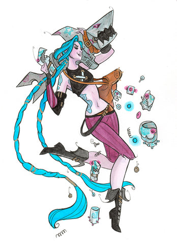 Jynx (Flying Frog Illustration) FFI
