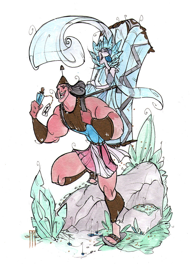 Kroonk (Flying Frog Illustration) FFI
