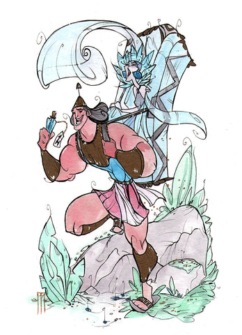 Kroonk (Flying Frog Illustration) FFI