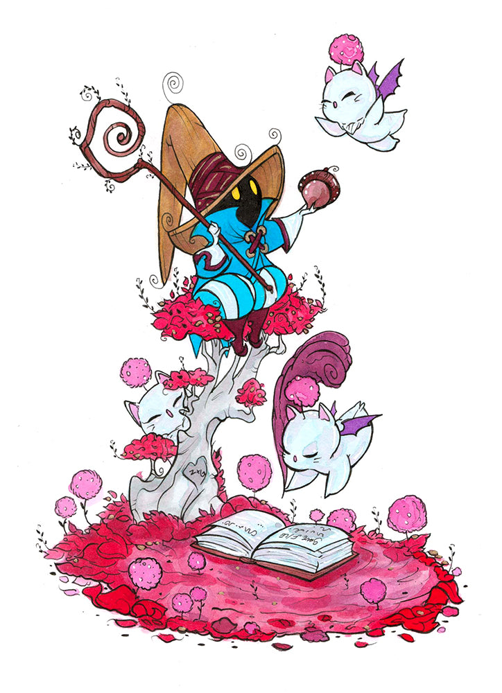 Kupo Nut (Flying Frog Illustration) FFI