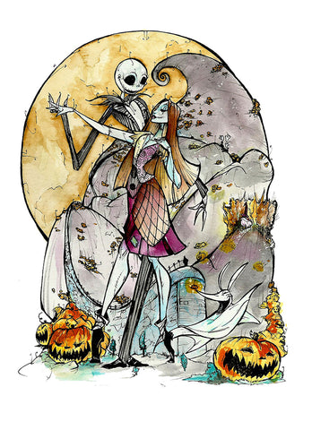 Midnight Waltz (Flying Frog Illustration) FFI