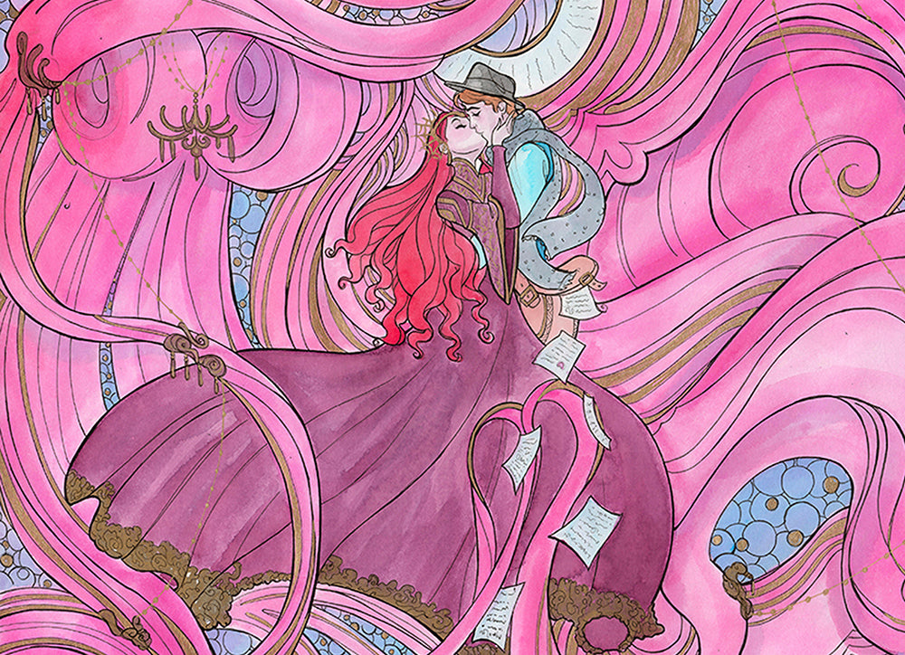 Moulin Rouge (Flying Frog Illustration) FFI