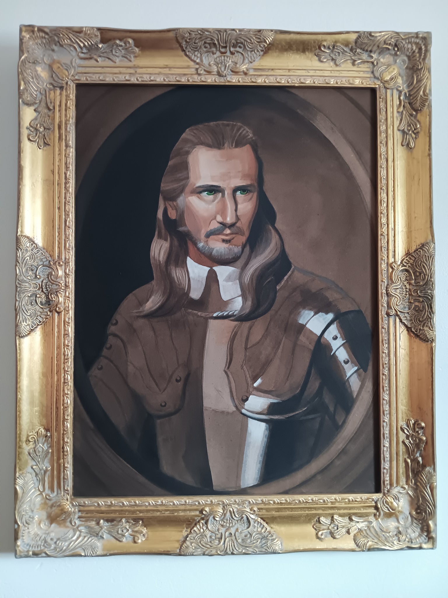 ORIGINAL PAINTING Master Defiance – Real Fantastic Art