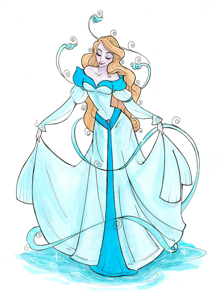 Odette (Flying Frog Illustration) FFI