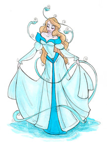 Odette (Flying Frog Illustration) FFI