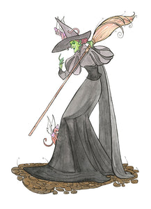 Oz - Wicked (Flying Frog Illustration) FFI