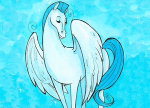 Pegasus (Flying Frog Illustration) FFI