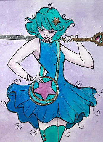Ramona (Flying Frog Illustration) FFI