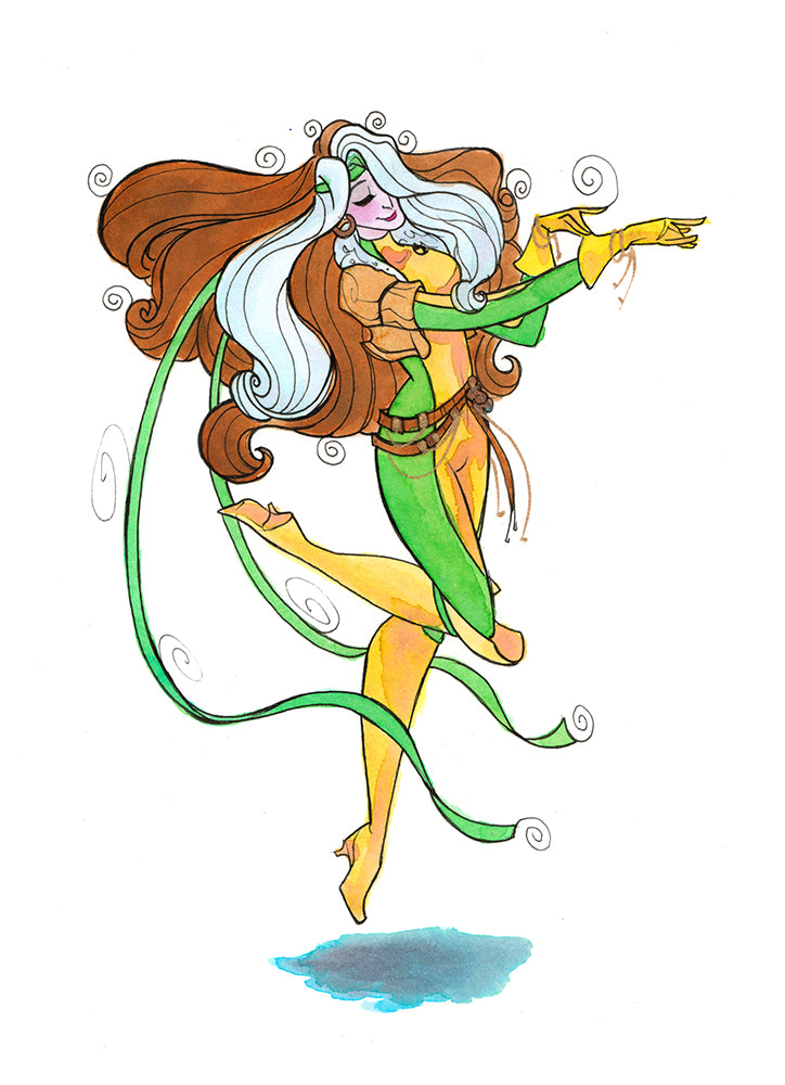 Rogue (Flying Frog Illustration) FFI