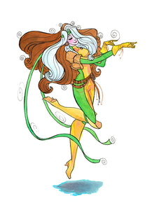 Rogue (Flying Frog Illustration) FFI